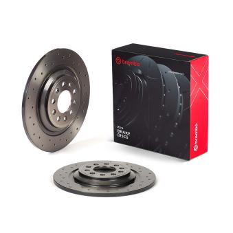 Jeu de 2 disques de frein avant BREMBO OEM K68243428AB