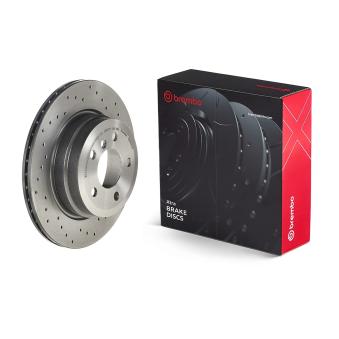 Jeu de 2 disques de frein arrière BREMBO OEM 34216886479