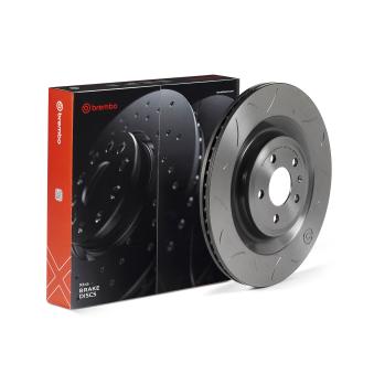 Jeu de 2 disques de frein avant BREMBO 09.C170.1S pour AUDI A8 3.0 TDI - 204cv