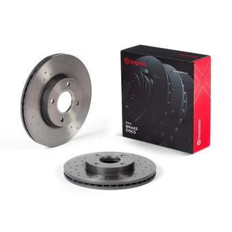 Jeu de 2 disques de frein avant BREMBO 09.C422.1X