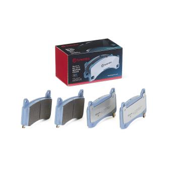 Jeu de 4 plaquettes de frein avant BREMBO OEM 800824200C