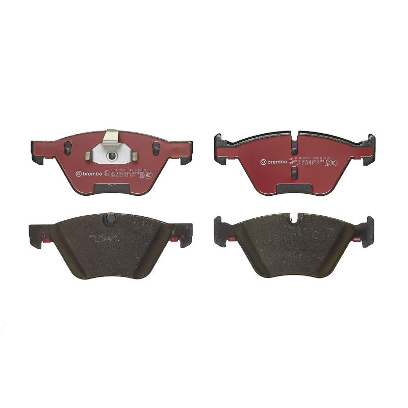 Jeu de 4 plaquettes de frein avant BREMBO P 06 057X - Visuel 2