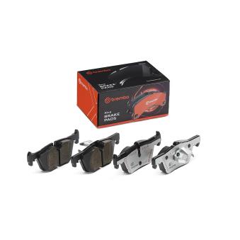 Jeu de 4 plaquettes de frein arrière BREMBO OEM 34206799809