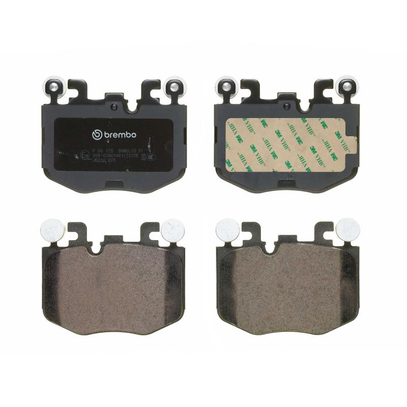 Jeu de 4 plaquettes de frein avant BREMBO P 06 120 - Visuel 2