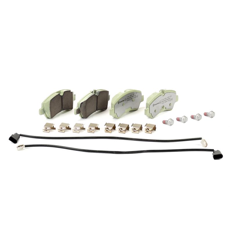 Jeu de 4 plaquettes de frein arrière BREMBO P 24 187G - Visuel 1