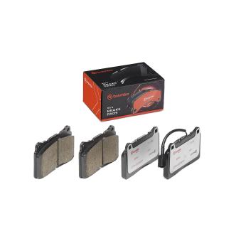 Jeu de 4 plaquettes de frein avant BREMBO OEM 77365266