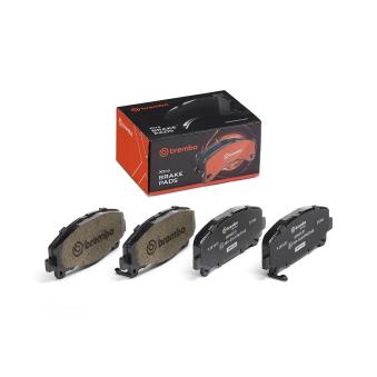 Jeu de 4 plaquettes de frein avant BREMBO OEM 45022TL3Q50