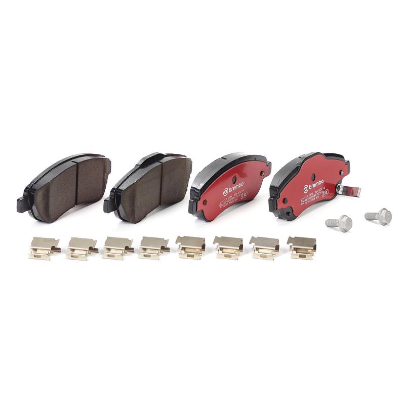Jeu de 4 plaquettes de frein avant BREMBO P 28 045X - Visuel 1