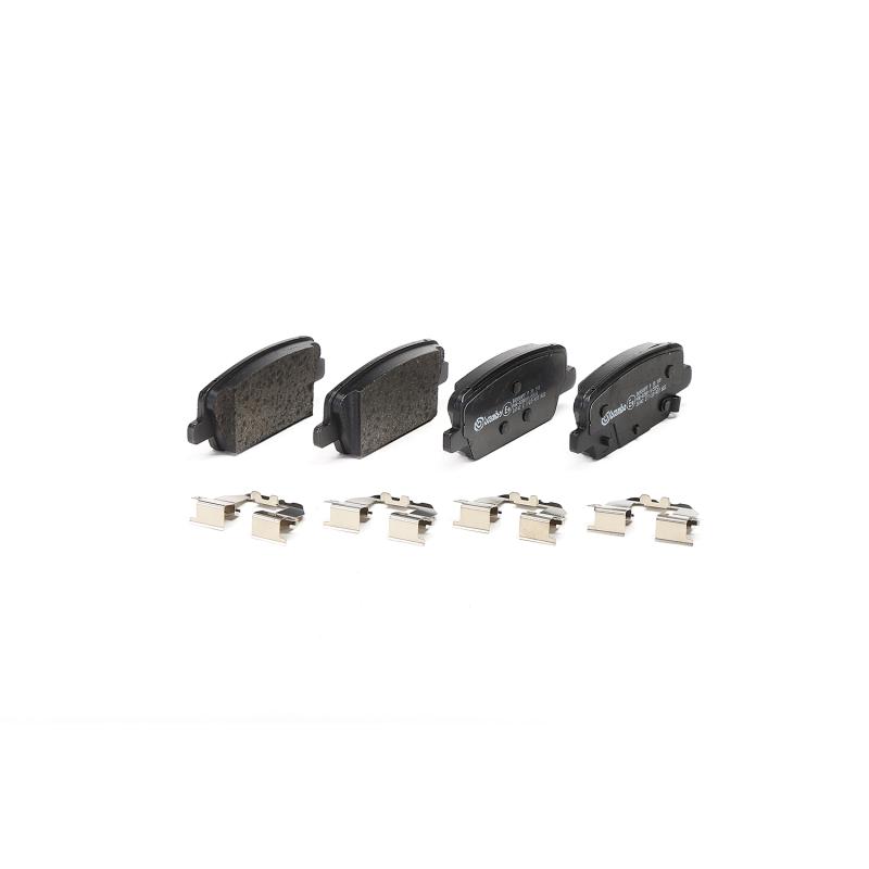 Jeu de 4 plaquettes de frein arrière BREMBO P 30 118 - Visuel 1