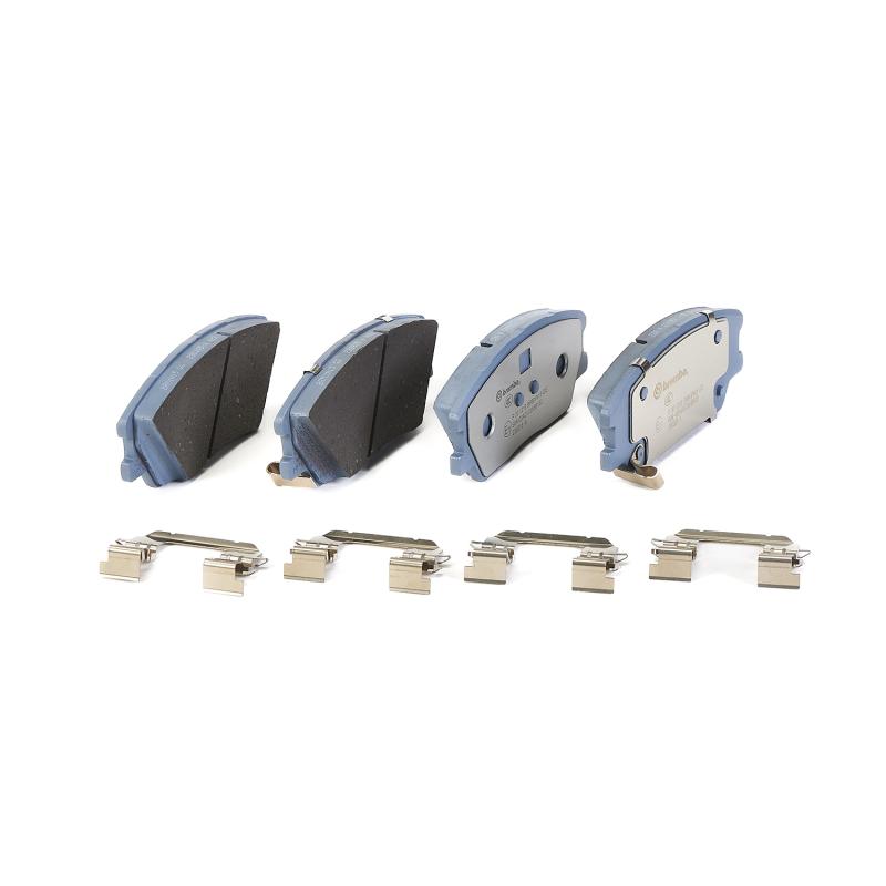 Jeu de 4 plaquettes de frein avant BREMBO P 30 121E - Visuel 1