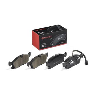 Jeu de 4 plaquettes de frein avant BREMBO OEM 673004427