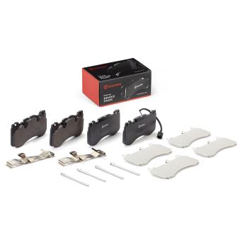 Jeu de 4 plaquettes de frein avant BREMBO OEM 673005715