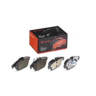 Jeu de 4 plaquettes de frein arrière BREMBO OEM 0064206120
