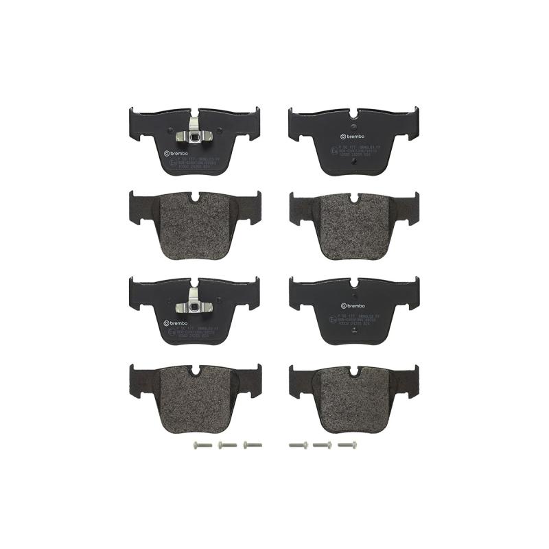 Jeu de 4 plaquettes de frein avant BREMBO P 50 177 - Visuel 2