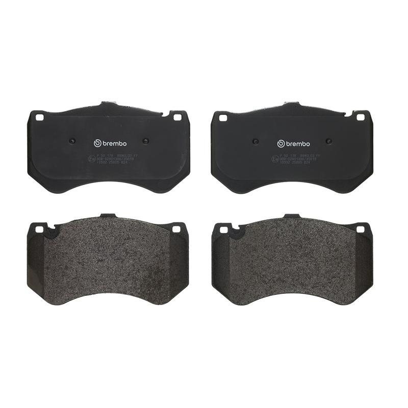 Jeu de 4 plaquettes de frein avant BREMBO P 50 178 - Visuel 2