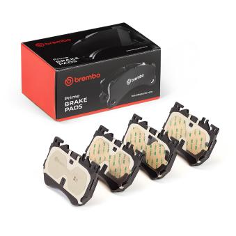 Jeu de 4 plaquettes de frein avant BREMBO OEM A0004210302