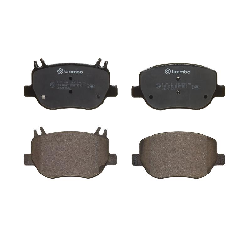 Jeu de 4 plaquettes de frein avant BREMBO P 50 181 - Visuel 2
