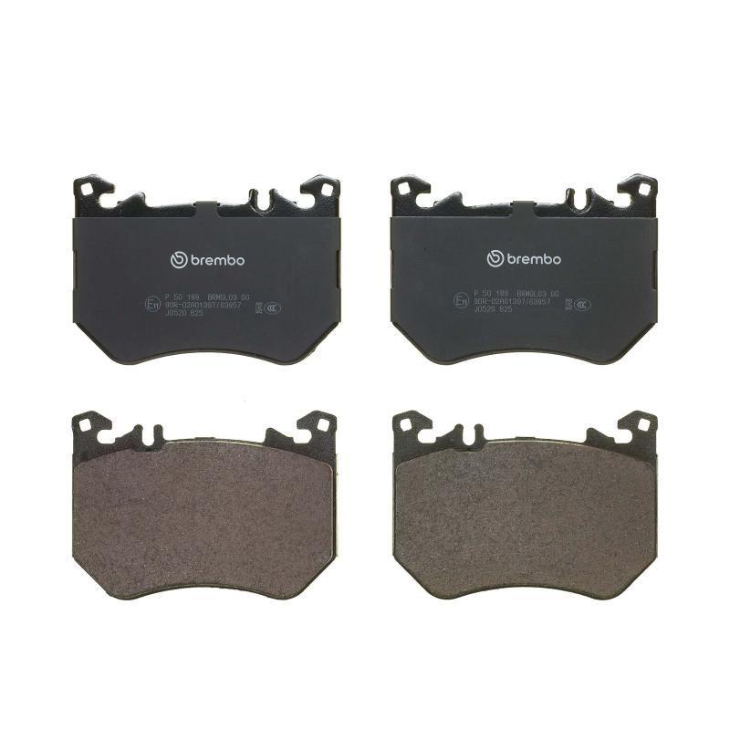 Jeu de 4 plaquettes de frein avant BREMBO P 50 189 - Visuel 2