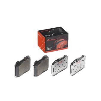 Jeu de 4 plaquettes de frein avant BREMBO OEM a0044200520