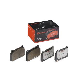 Jeu de 4 plaquettes de frein avant BREMBO OEM mr407377