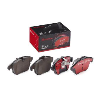 Jeu de 4 plaquettes de frein avant BREMBO OEM E172338