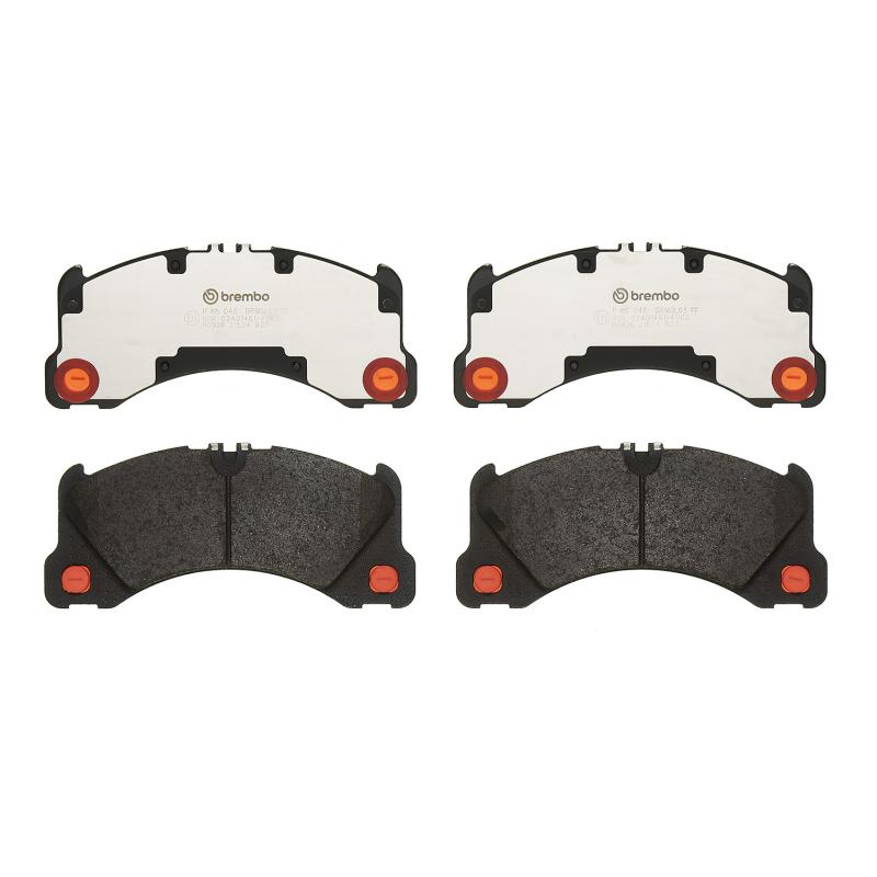 Jeu de 4 plaquettes de frein avant BREMBO P 65 046 - Visuel 2