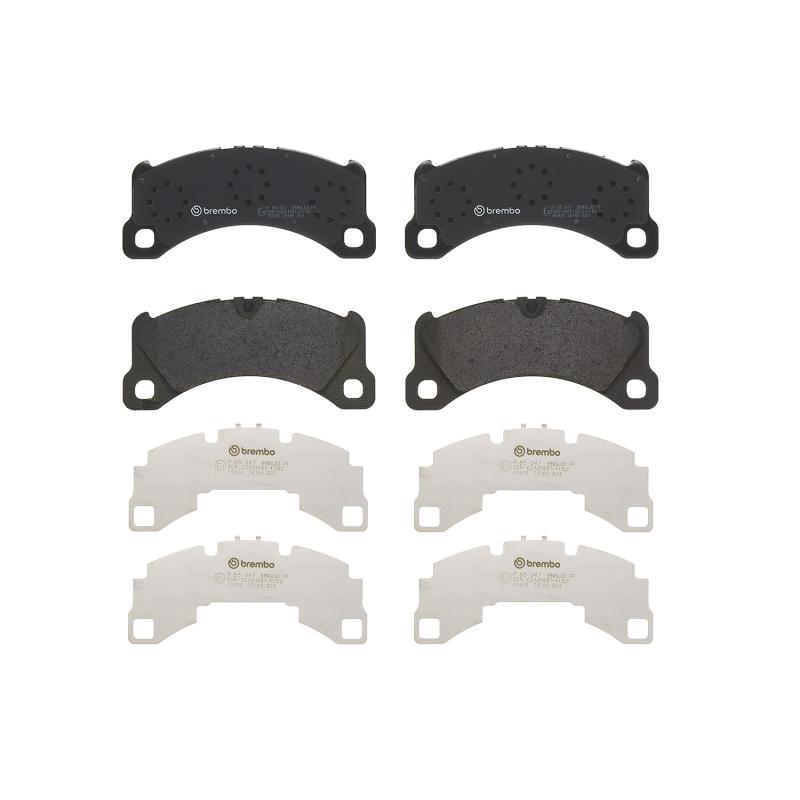 Jeu de 4 plaquettes de frein avant BREMBO P 65 047 - Visuel 2