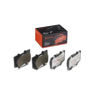 Jeu de 4 plaquettes de frein avant BREMBO OEM MZ690355