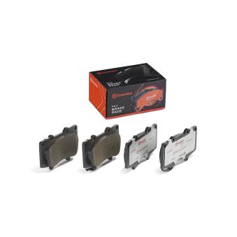 Jeu de 4 plaquettes de frein avant BREMBO OEM 04465yzzdg