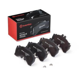 Jeu de 4 plaquettes de frein avant BREMBO P 83 205 pour LEXUS RX 500h DIRECT4 - 371cv