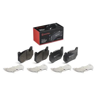 Jeu de 4 plaquettes de frein avant BREMBO OEM L80D698151A