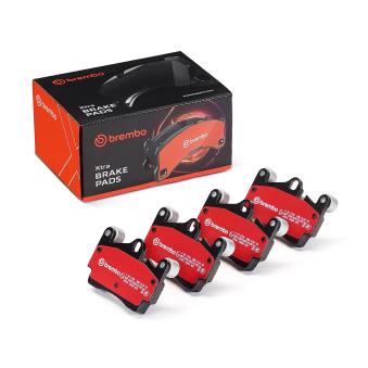 Jeu de 4 plaquettes de frein arrière BREMBO OEM 7L0698451G