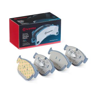 Jeu de 4 plaquettes de frein avant BREMBO OEM 31445976