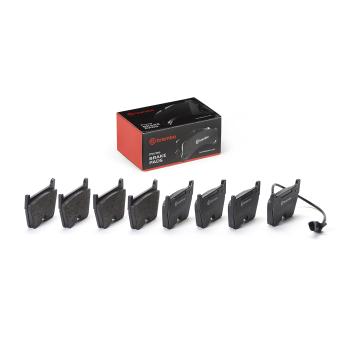 Jeu de 4 plaquettes de frein avant BREMBO OEM 8T0698151C