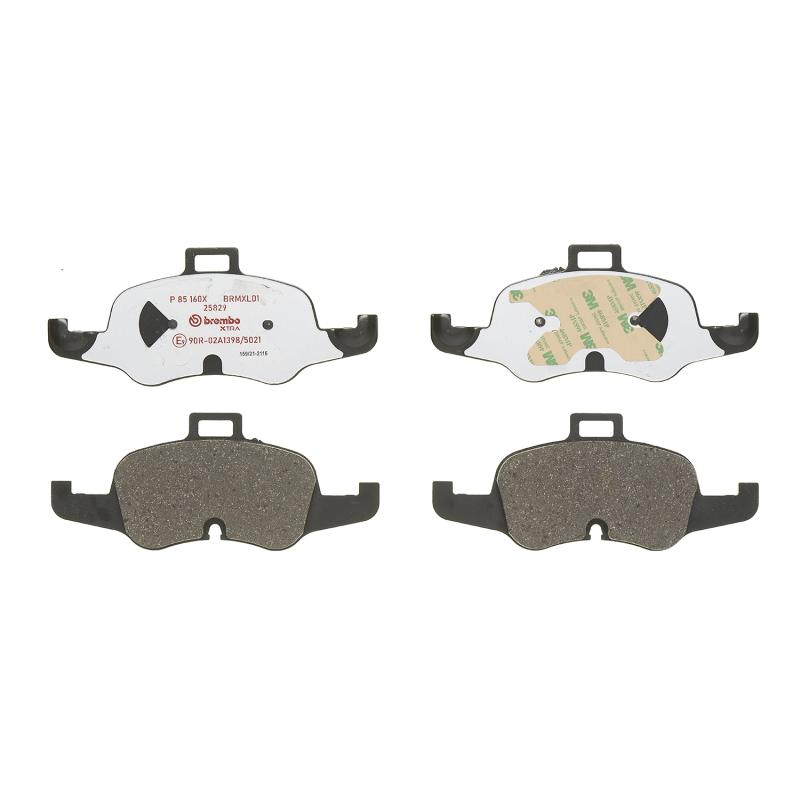 Jeu de 4 plaquettes de frein avant BREMBO P 85 160X - Visuel 2