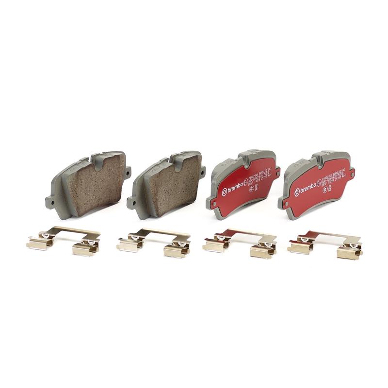 Jeu de 4 plaquettes de frein avant BREMBO P44021NX - Visuel 1