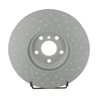 Jeu de 2 disques de frein avant FERODO DDF3023C-1 pour CITROEN AMI One First - 75ch