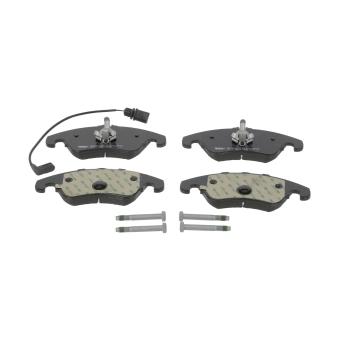 Jeu de 4 plaquettes de frein avant FERODO OEM 8k0698151d