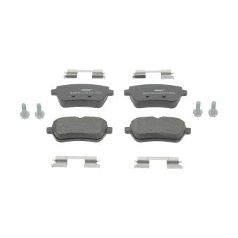 Jeu de 4 plaquettes de frein arrière FERODO OEM 0064205720