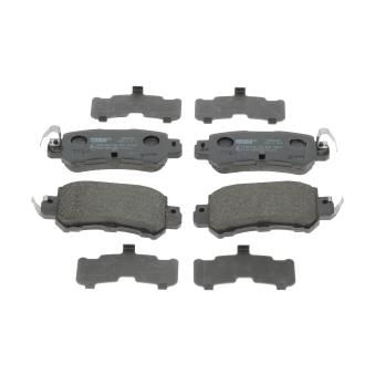 Jeu de 4 plaquettes de frein arrière FERODO [FDB4892]