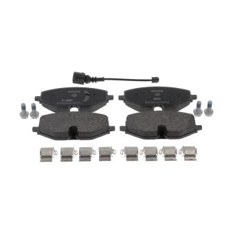 Jeu de 4 plaquettes de frein avant FERODO FDB5194 pour VOLKSWAGEN GOLF 2.0 TDI - 116cv