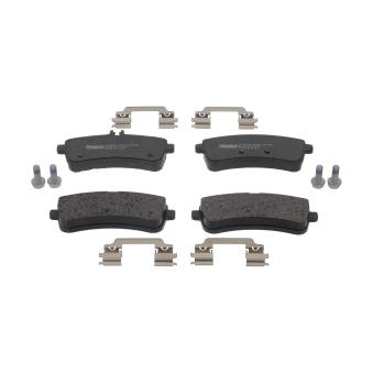 Jeu de 4 plaquettes de frein arrière FERODO OEM A0004204602