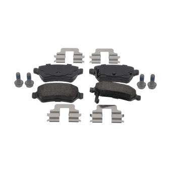 Jeu de 4 plaquettes de frein avant FERODO FDB5201 pour KIA CEED 1.6 CRDi 110 - 110cv