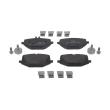 Jeu de 4 plaquettes de frein avant FERODO [FDB5449]