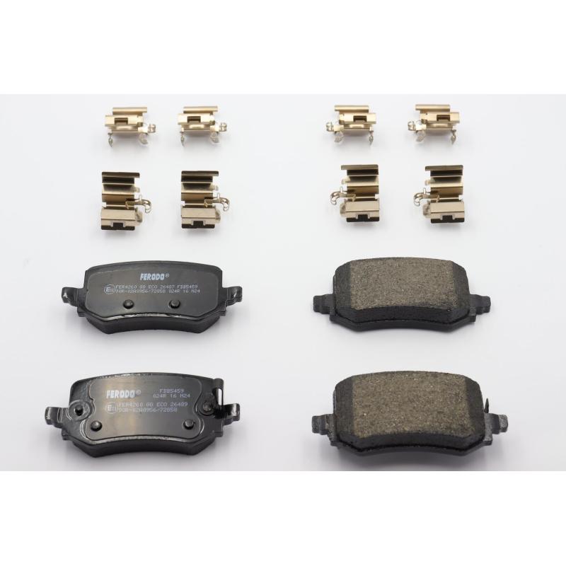 Jeu de 4 plaquettes de frein avant FERODO FDB5459 - Visuel 1