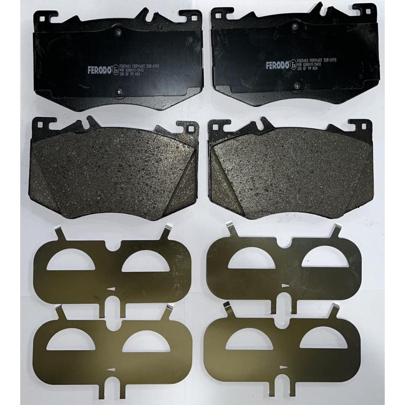 Jeu de 4 plaquettes de frein avant FERODO FDB5483 - Visuel 1
