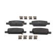 Jeu de 4 plaquettes de frein avant FERODO [FDB5258]