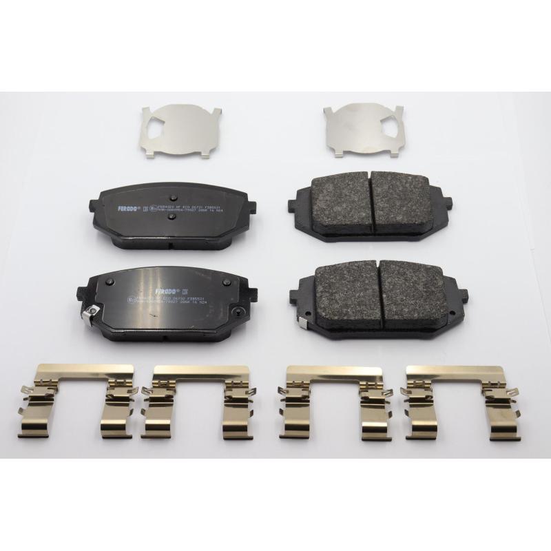 Jeu de 4 plaquettes de frein avant FERODO FDB5531 - Visuel 1