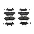 Jeu de 4 plaquettes de frein avant FERODO [FDB5540]
