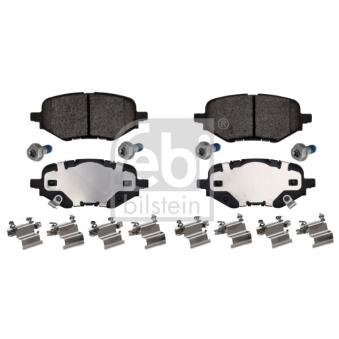 Jeu de 4 plaquettes de frein avant FEBI BILSTEIN OEM 430223Y1G01 Jeu de 4 plaquettes de frein avant FEBI BILSTEIN OEM 430223Y1G01